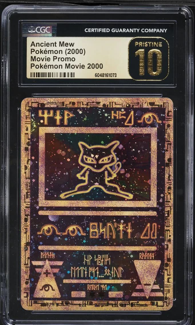 2000 #NA Ancient Mew CGC 10 Pristine Game Movie Pokemon, CGC 10